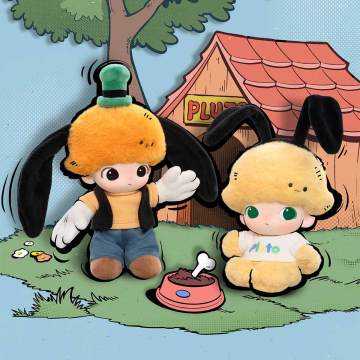 DIMOO WORLD × DISNEY Series-Vinyl Plush Keychain Blind Box - Image 4