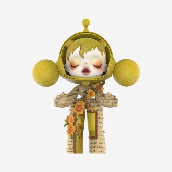 MEGA α SKULLPANDA 400% Van Gogh Museum Sunflowers